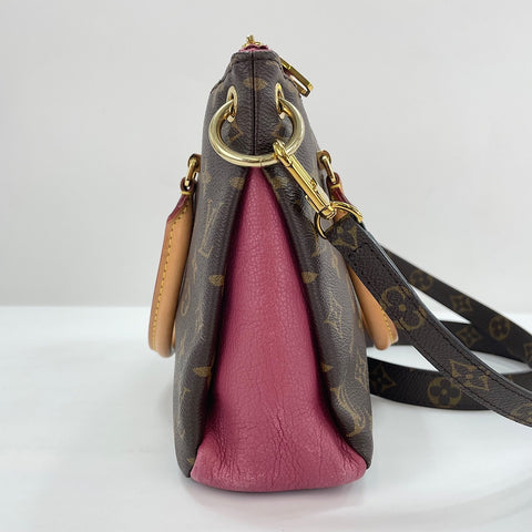 LOUIS VUITTON Pallas BB Handbag Brown WS30127