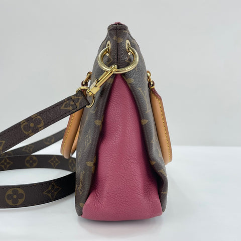 LOUIS VUITTON Pallas BB Handbag Brown WS30127