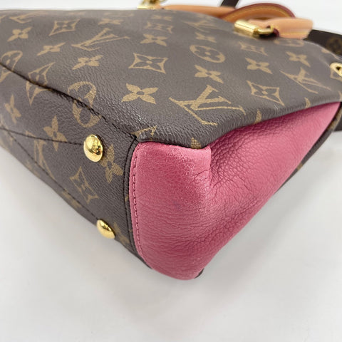 LOUIS VUITTON Pallas BB Handbag Brown WS30127