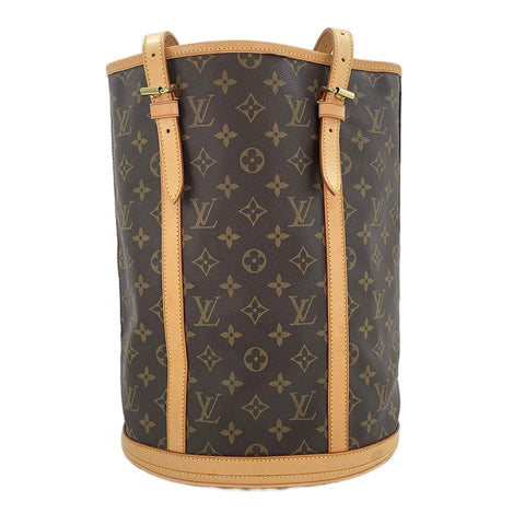 LOUIS VUITTON Bucket GM Shoulder Bag Brown WS30128