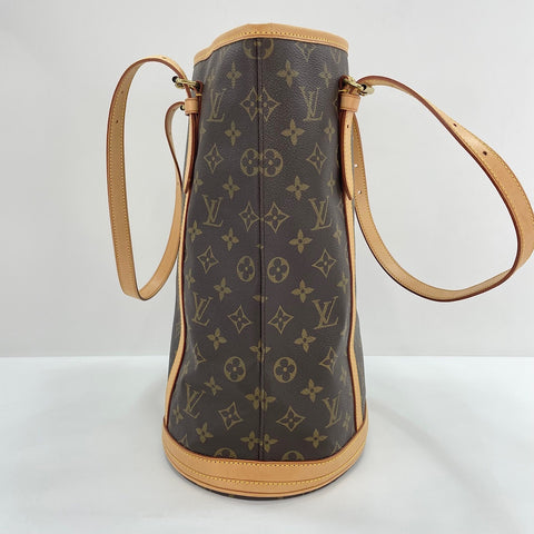 LOUIS VUITTON Bucket GM Shoulder Bag Brown WS30128