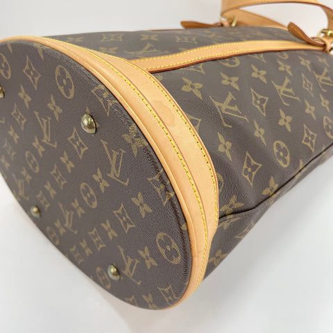 LOUIS VUITTON Bucket GM Shoulder Bag Brown WS30128