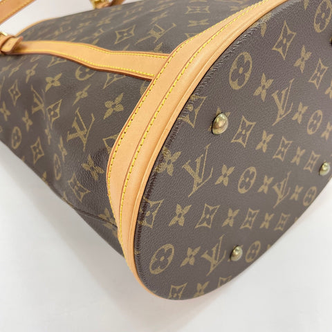 LOUIS VUITTON Bucket GM Shoulder Bag Brown WS30128