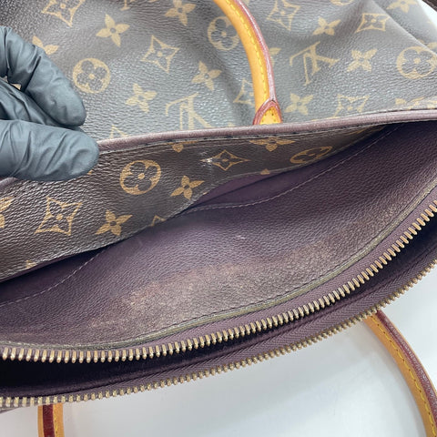 LOUIS VUITTON Pallas Handbag Brown WS30129