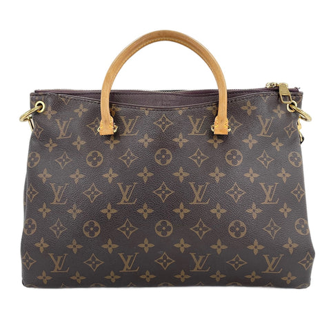 LOUIS VUITTON Pallas Handbag Brown WS30129