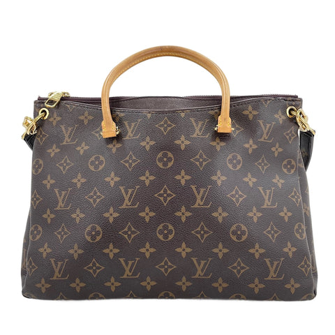 LOUIS VUITTON Pallas Handbag Brown WS30129