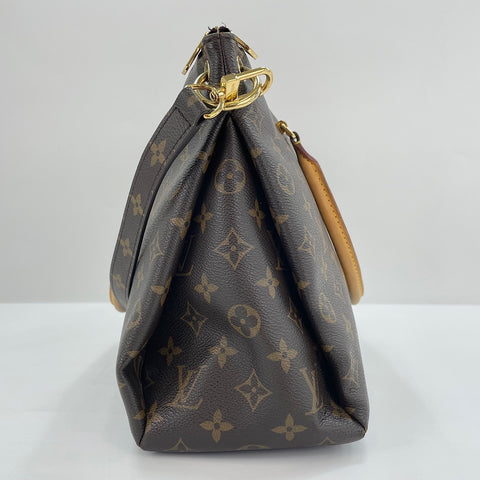 LOUIS VUITTON Pallas Handbag Brown WS30129