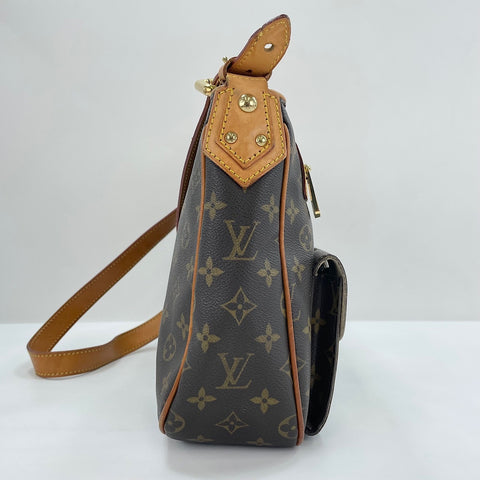 LOUIS VUITTON Hudson GM Shoulder Bag Brown WS30130