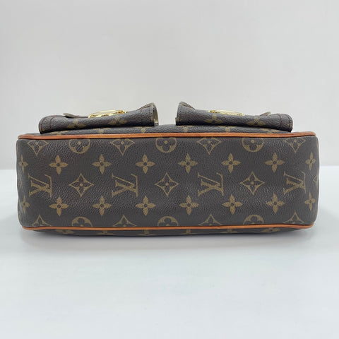 LOUIS VUITTON Hudson GM Shoulder Bag Brown WS30130