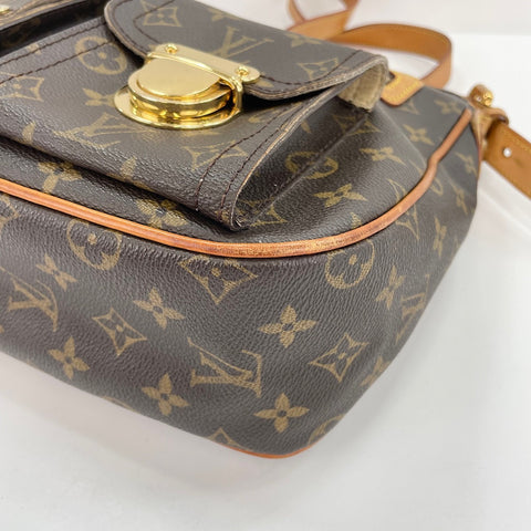 LOUIS VUITTON Hudson GM Shoulder Bag Brown WS30130