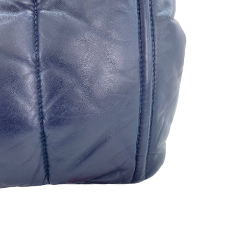 PRADA Tote Bag Navy WS30131