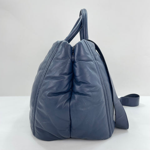PRADA Tote Bag Navy WS30131