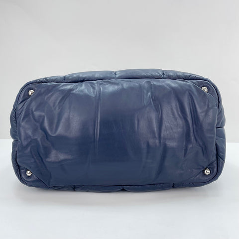 PRADA Tote Bag Navy WS30131