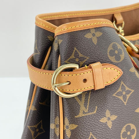 LOUIS VUITTON Batignolles Horizontal Tote Bag Brown WS30134