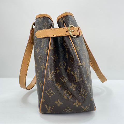 LOUIS VUITTON Batignolles Horizontal Tote Bag Brown WS30134