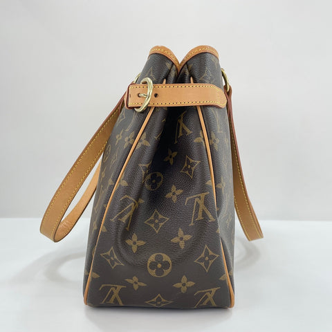 LOUIS VUITTON Batignolles Horizontal Tote Bag Brown WS30134