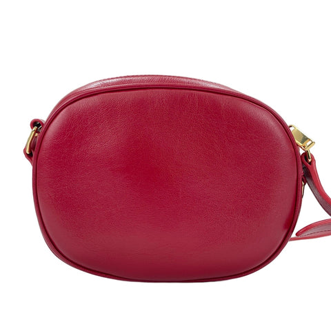 CELINE C Charms Small Shoulder Bag Red WS30135