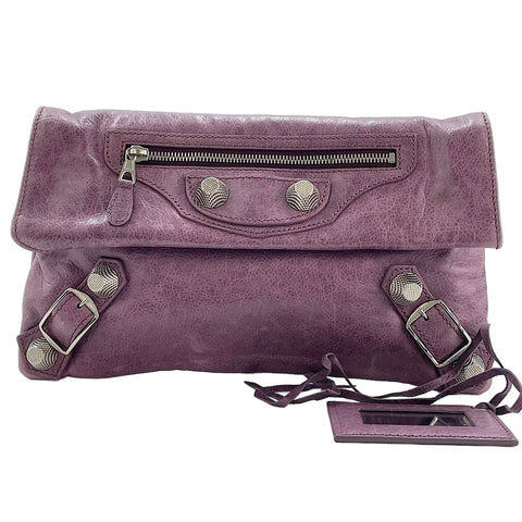 BALENCIAGA Clutch bag purple WS30138