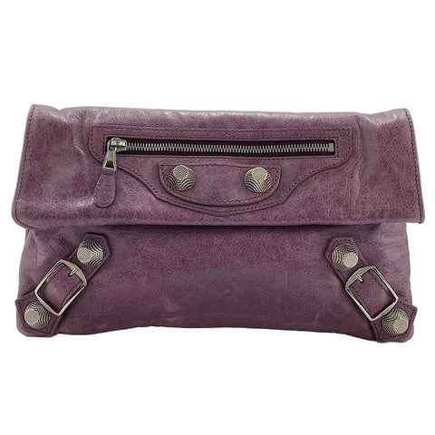 BALENCIAGA Clutch bag purple WS30138