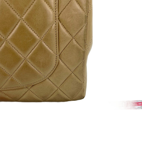 CHANEL Matelassé 30 Shoulder Bag beige WS30141