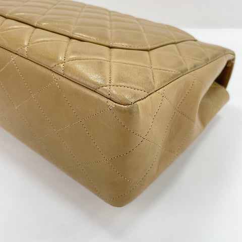 CHANEL Matelassé 30 Shoulder Bag beige WS30141