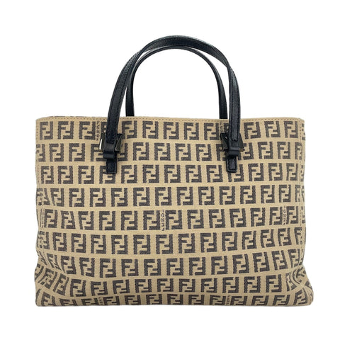 FENDI Zucchino Handbag beige WS30146