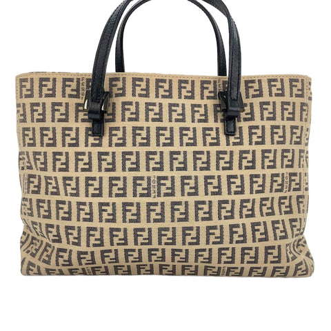 FENDI Zucchino Handbag beige WS30146