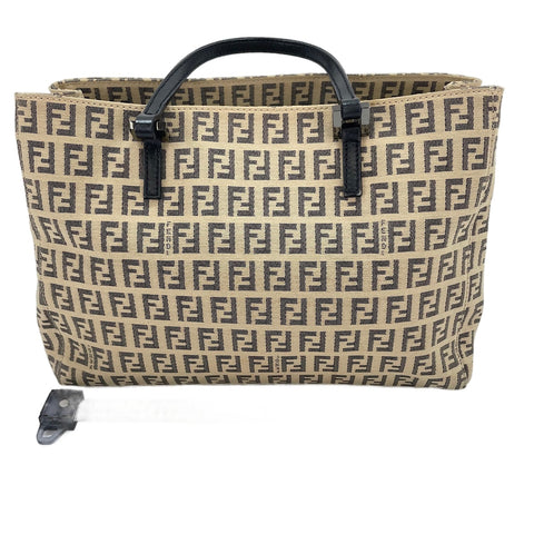 FENDI Zucchino Handbag beige WS30146
