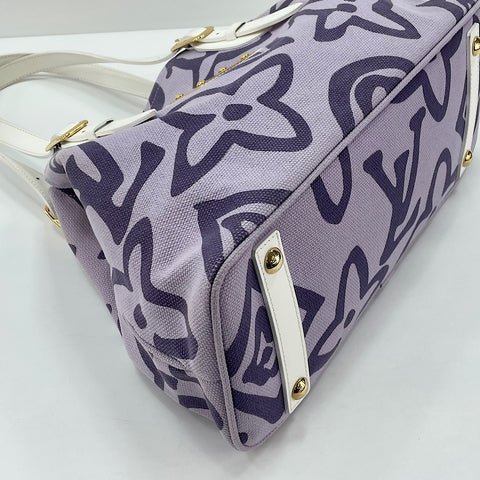 LOUIS VUITTON Cruise Line Taïcienne PM Tote Bag purple WS30148