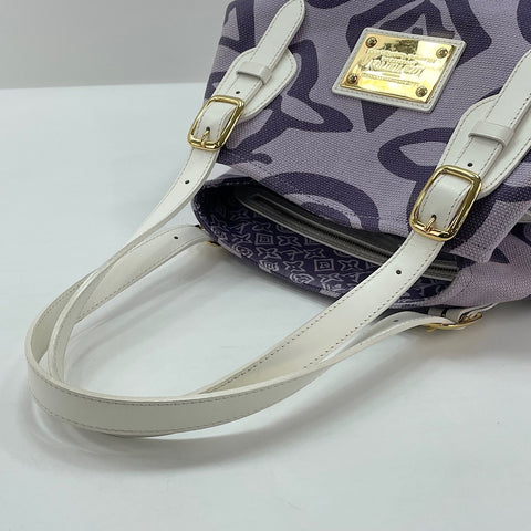 LOUIS VUITTON Cruise Line Taïcienne PM Tote Bag purple WS30148