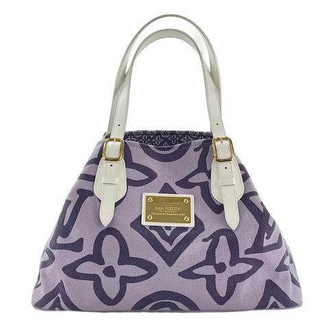 LOUIS VUITTON Cruise Line Taïcienne PM Tote Bag purple WS30148