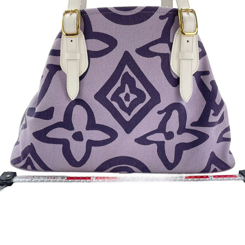 LOUIS VUITTON Cruise Line Taïcienne PM Tote Bag purple WS30148