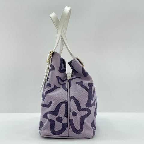 LOUIS VUITTON Cruise Line Taïcienne PM Tote Bag purple WS30148