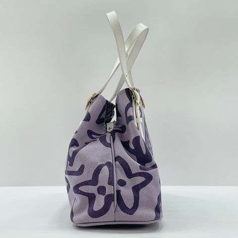 LOUIS VUITTON Cruise Line Taïcienne PM Tote Bag purple WS30148