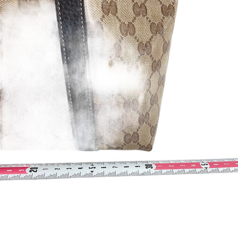 GUCCI GG Crystal Tote Bag beige WS30152