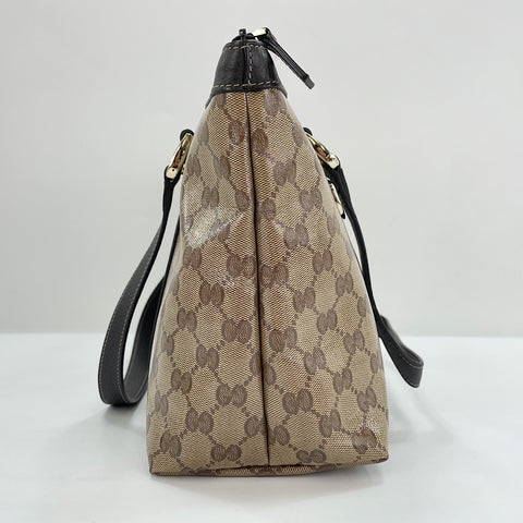 GUCCI GG Crystal Tote Bag beige WS30152