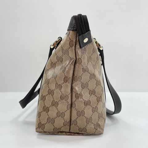 GUCCI GG Crystal Tote Bag beige WS30152