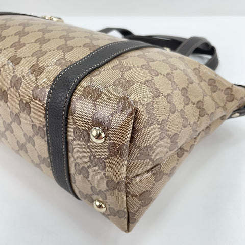 GUCCI GG Crystal Tote Bag beige WS30152