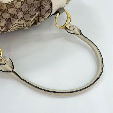 GUCCI Interlocking G Tote Bag beige WS30154