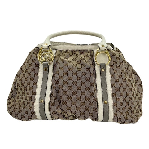 GUCCI Interlocking G Tote Bag beige WS30154