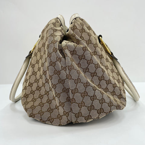 GUCCI Interlocking G Tote Bag beige WS30154