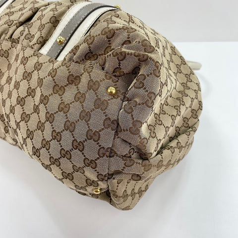 GUCCI Interlocking G Tote Bag beige WS30154
