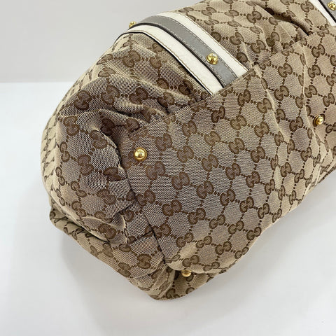 GUCCI Interlocking G Tote Bag beige WS30154