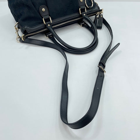 GUCCI Sukey 2WAY Handbag black WS30155