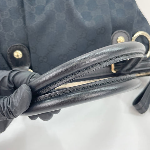 GUCCI Sukey 2WAY Handbag black WS30155