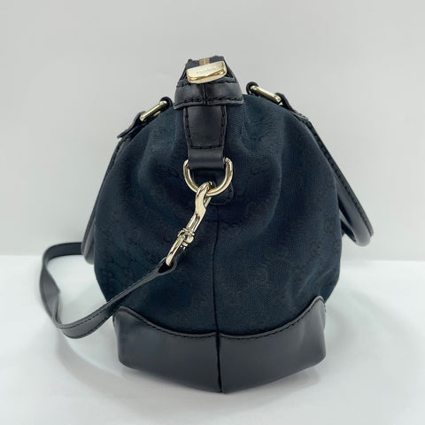 GUCCI Sukey 2WAY Handbag black WS30155