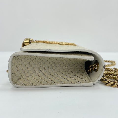 SAINT LAURENT PARIS Tassel Shoulder Bag white WS30167