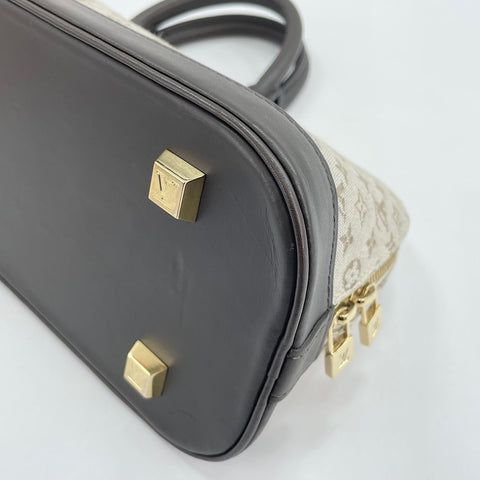 LOUIS VUITTON Alma Ron Handbag khaki WS30168