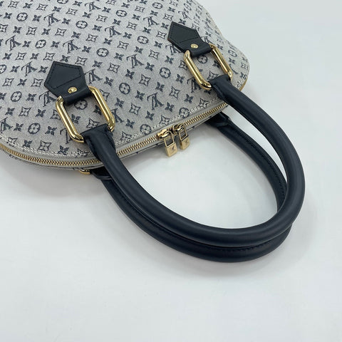 LOUIS VUITTON Alma O Handbag Navy WS30169