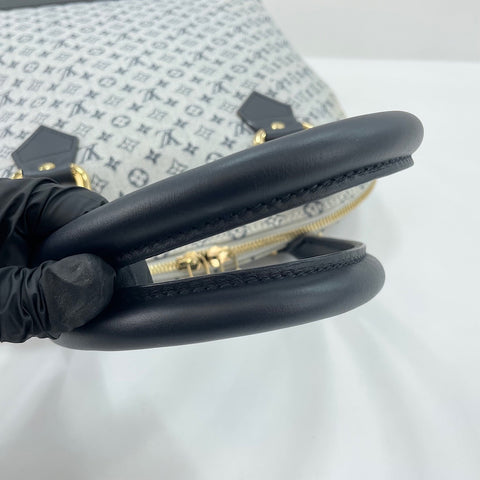 LOUIS VUITTON Alma O Handbag Navy WS30169
